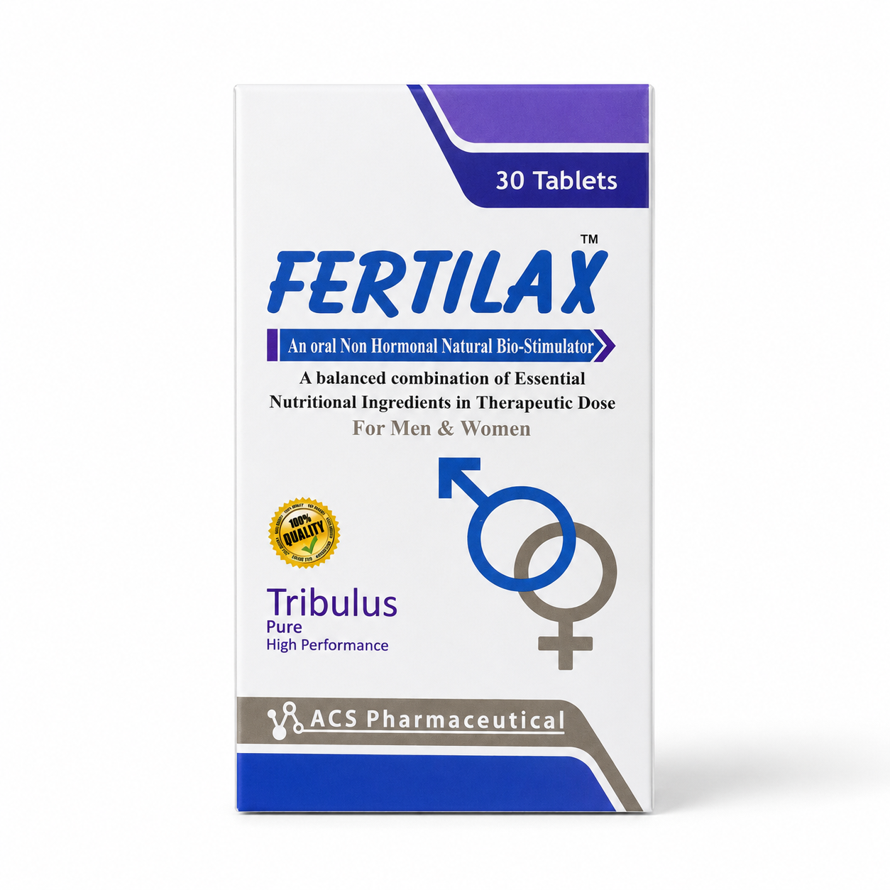 Fertilax Tribulus Nutritional Supplement for Men & Women – 30 Tablets